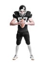 American football player. Royalty Free Stock Photo