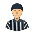 American Football Referee Icon