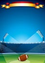 Rugby Stadium Vector