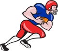 American Football Running Back Rushing