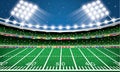 American Football Stadium. Arena. Royalty Free Stock Photo