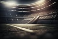 american football stadium Royalty Free Stock Photo