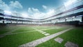 American football stadium Royalty Free Stock Photo