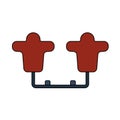 American Football Tackling Sled Icon