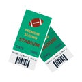 American Football Tickets Icon