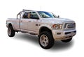American full-size pickup truck Ram 2500 (Dodge Ram). White background Royalty Free Stock Photo