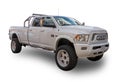 American full-size pickup truck Ram 2500 (Dodge Ram). White background Royalty Free Stock Photo