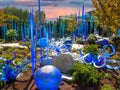 American glass sculptures by Dale Chihuly