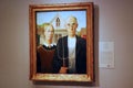 American Gothic Chicago Art Institute Royalty Free Stock Photo