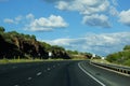 American highway beautiful landscape