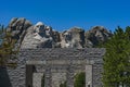 National Memorial Mount Rushmore is the must to visit in your lifetime. Royalty Free Stock Photo