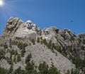 National Memorial Mount Rushmore is the must to visit in your lifetime. Royalty Free Stock Photo