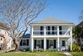 American Home: Southern-Style Mansion Royalty Free Stock Photo