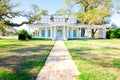 American Home: Southern-Style Mansion Royalty Free Stock Photo