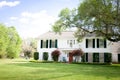 American Home: Southern-Style Mansion Royalty Free Stock Photo