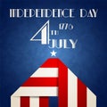 American Independence Day illustration