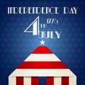 American Independence Day illustration