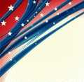 American Independence Day Patriotic background Royalty Free Stock Photo