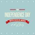 American Independence Day Patriotic background Royalty Free Stock Photo
