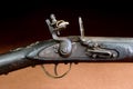 American Indian Flintlock Rifle.