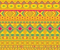 American indian pattern tribal ethnic motifs geometric vector background