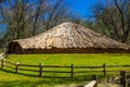 American Indian Roundhouse Royalty Free Stock Photo