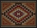 American Indians pattern. Royalty Free Stock Photo