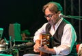 American jazz fusion and Latin jazz guitarist Al Di Meola performing live at Nisville Jazz Festival, August 11. 2016 Royalty Free Stock Photo