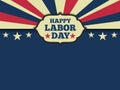 American labor day background