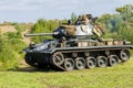 American Light Chaffee Tank and crew.