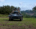 American Light Chaffee Tank and crew. Royalty Free Stock Photo