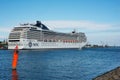 American luxury cruise ship MSC Poesia