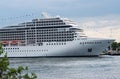 American luxury cruise ship MSC Poesia