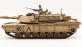 American M1A1 Abrams 120 mm Main Battle Tank Scale Model