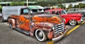 American made Chevy pickup truck Royalty Free Stock Photo