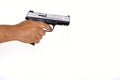 American semi-automatic protection hand gun