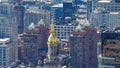American metropolis of New York City Manhattan panorama
