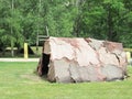 American military tent Historical reenacting