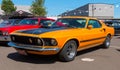 American muscle car 1970 Ford Mustang Mach 1 Royalty Free Stock Photo
