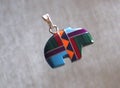 American Native Indians Jewelry Accessory Zuni Turtle Bear Earrings Pendant Charm Necklace fetishes Minerals Mosaic Inlay Tribe Ma