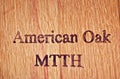 American Oak MTTH Wine Barrel