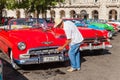 American, old style, classic cars in Havana, Cuba