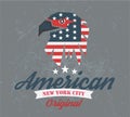 American original club, logo and t-shirt graphics,