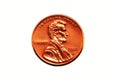 American Penny Royalty Free Stock Photo