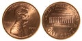 American Penny from 2003 Royalty Free Stock Photo