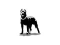 American Pit Bull Pitbull Bully Staffordshire Terrier Pit Bull Dog Pitbull Dog Black Logo Vector Cricut Cut Cutting