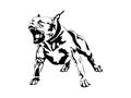 American Pit Bull Pitbull Bully Staffordshire Terrier Pit Bull Dog Pitbull Dog Black Logo Vector Cricut Cut Cutting