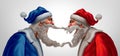 American Political Conflict During the Holidays Royalty Free Stock Photo