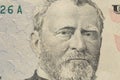 American president portrait on dollar bills Ulysses Simpson Gra