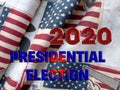 American Presidential Election 2020 background design